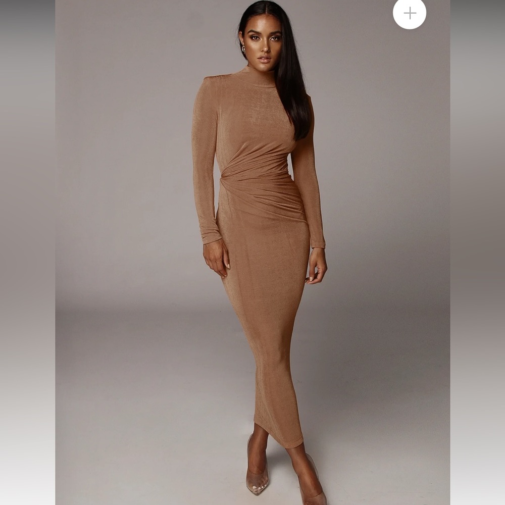 Kara Mock Neck Dress